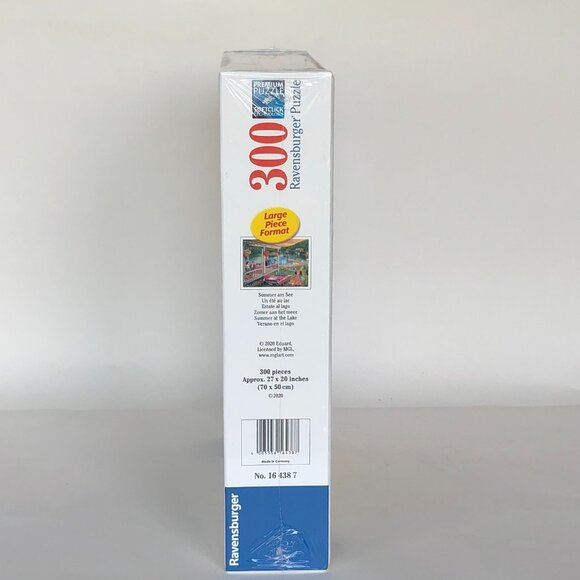 New sealed Ravensburger 300 pcs Large Format Puzzle-Summer at The Lake - Picture 11 of 14